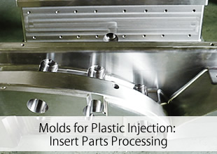 Molds for Plastic Injection: Insert Parts Processing